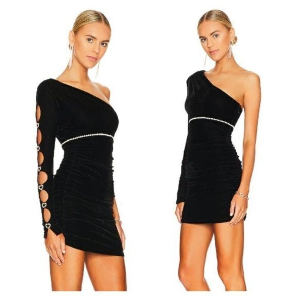 MAJORELLE Amore Mini Dress - Black